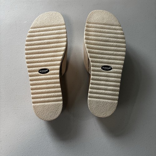 Dr. Scholl's Originalist 2 Beige Gold Buckle Sandal Comfort Womens Size 7.5 NWOT - Picture 2 of 6