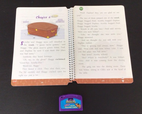 Leap Frog Leap 1 Reading Book & Cartridge Scooby Doo! - Picture 2 of 2