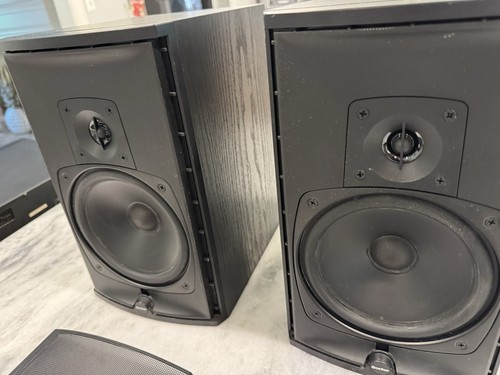 Boston Acoustics CR7 8 Ohms Bookshelf Speakers Pair Tested Working Great Shape - Picture 7 of 24