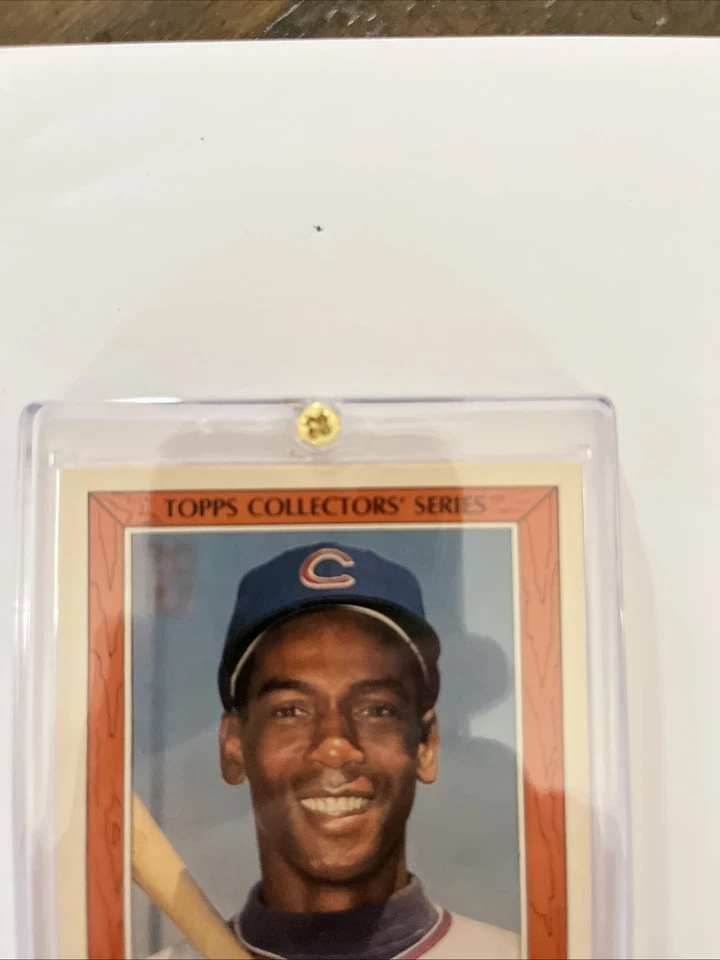 Ernie Banks Lote (4) – 1985 Topps Collector’s Series (2)+ 1988 y 1989 Pacific HOF Foto 3 de 4