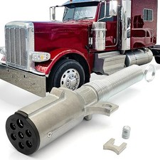 7 Way Trailer Plug Tester, 7 Way Trailer Cord with Spring Guard Round Wiring Har