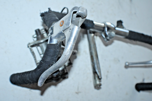 Weinmann Brake Lever Groupset Steel Dropdown Handlebar 37cm Stem -17° 70mm Pedal - Picture 3 of 18