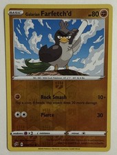 Galarian Farfetch'd Reverse Holo 94/192 - Rebel Clash Pokemon Card NM/Mint