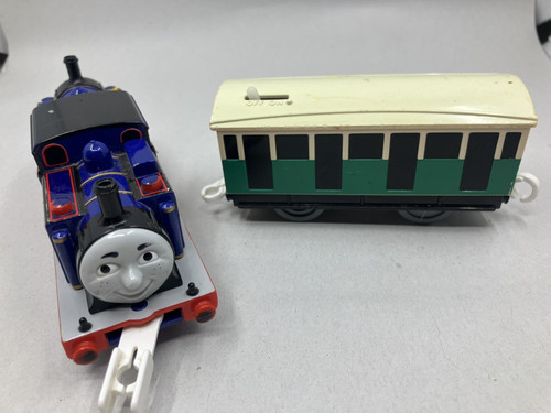 Thomas & Friends Trackmaster carrozza motorizzata Mighty Mac & Passenger 2005 - Foto 6 di 7