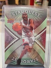 NEW 2008 UPPER DECK STARQUEST MICHAEL JORDAN GREEN #SQ20 NEW