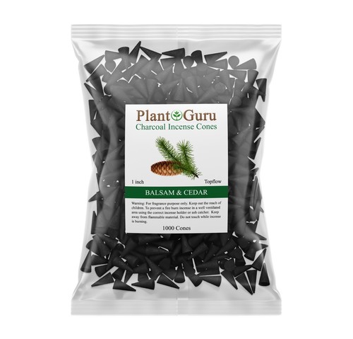 1000 Charcoal Incense Cones 1" TOPFLOW Bulk Wholesale Handmade For Burner Holder - Picture 28 of 171