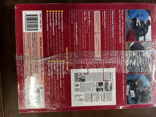VW Passat 4-cyl Petrol & Diesel (May 88 - 96) Haynes Repair Manual 3498 - Picture 2 of 2
