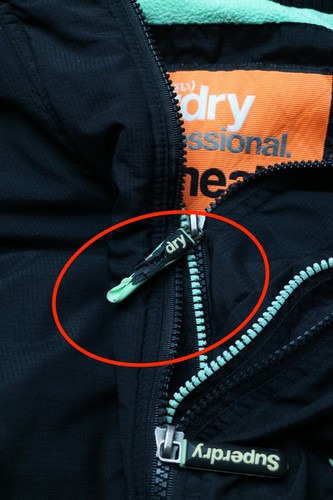 Superdry Professional The Windcheater Women Jacket Black Casual size XS - Picture 8 of 8