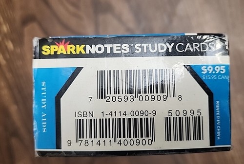 2004 Spark Notes Spanish Vocabulary 1000 Study Cards - Picture 6 of 6