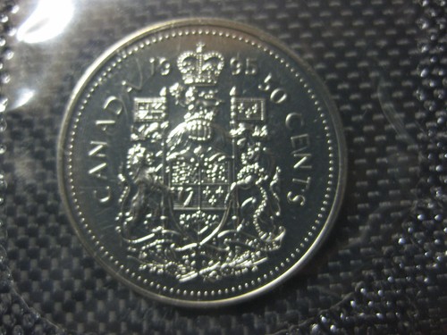 Cincuenta centavos Canadian Prooflike 1995 50 centavos (0,50 dólares) - Imagen 1 de 2