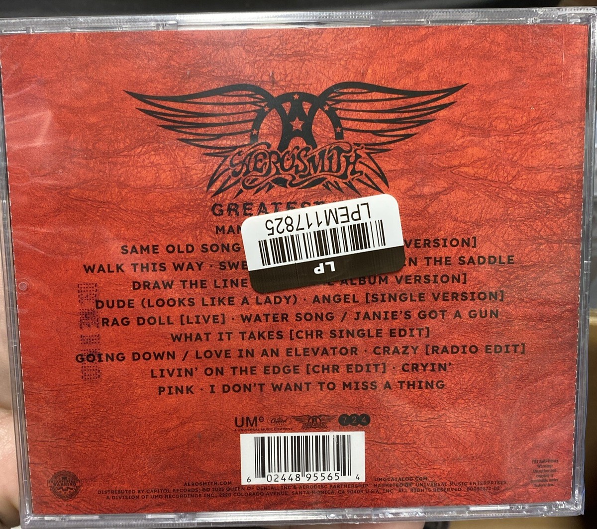 Aerosmith CD コレクション　22枚 NEW AEROSMITH GREATEST HITS CD 2023 Target EXCLUSIVE
