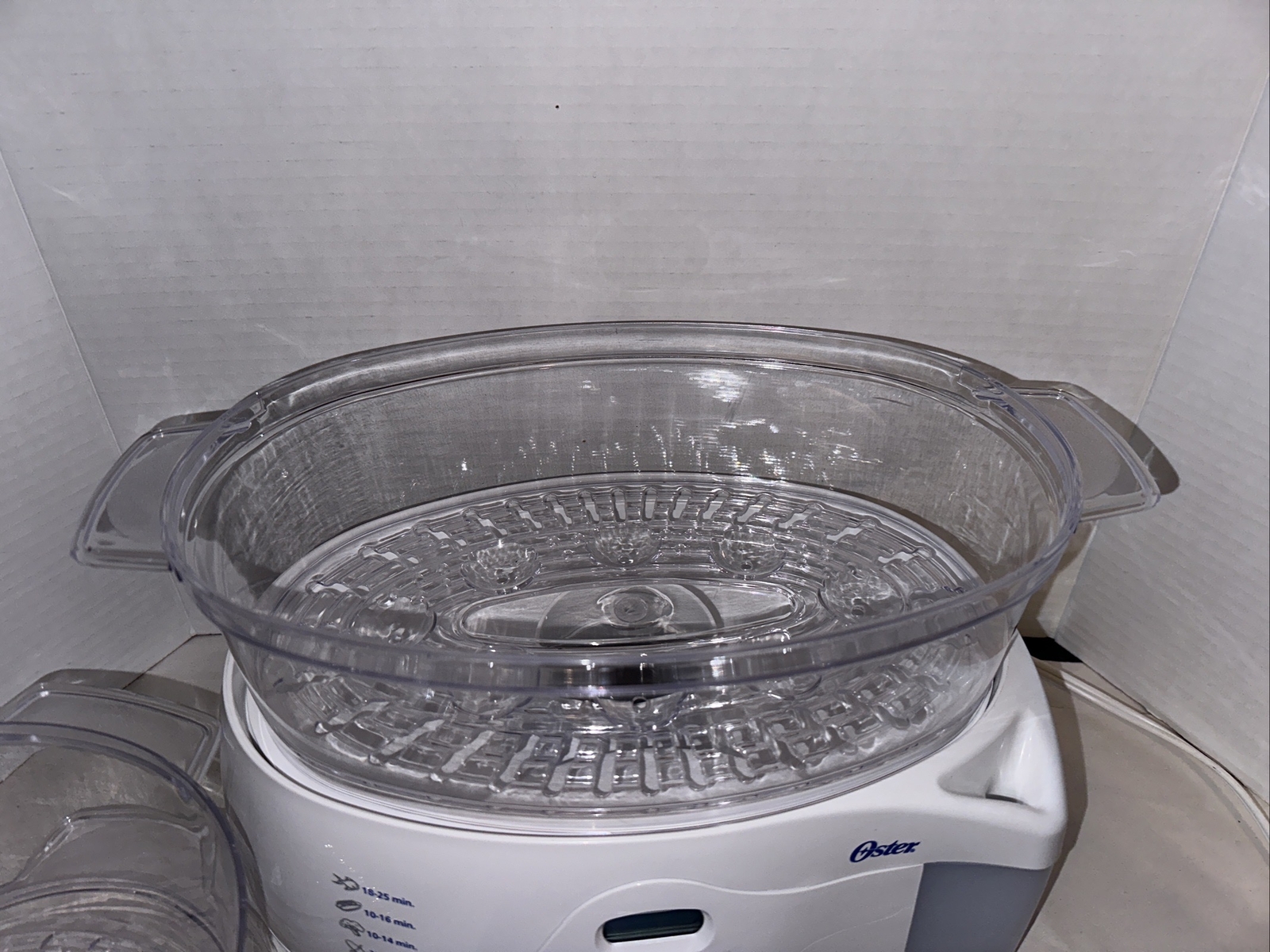 Oster Food Steamer Rice Cooker Vegetable Fish Model 5712 6.1 Qt 900W Tested EUC eBay