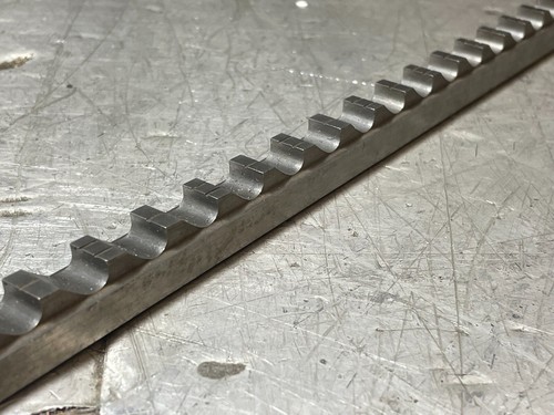 HSS 3/8" x 40" Long Series Keyway Broach - thread 1/2 x 13tpi Broaching - Picture 10 of 13