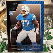 2022 Panini Zenith #175 Zion Johnson - Los Angeles Chargers RC