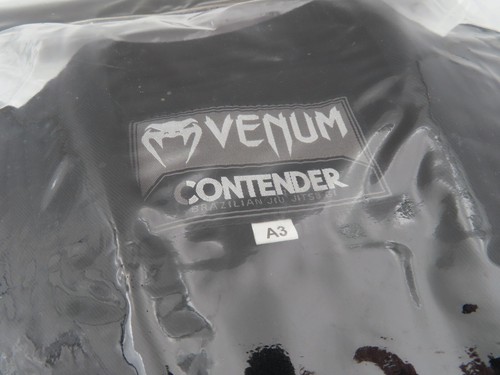 Brandneu Venum Contender 2.0 BJJ Gi Kimono Größe A3 schwarz (Large) - Bild 5 von 7