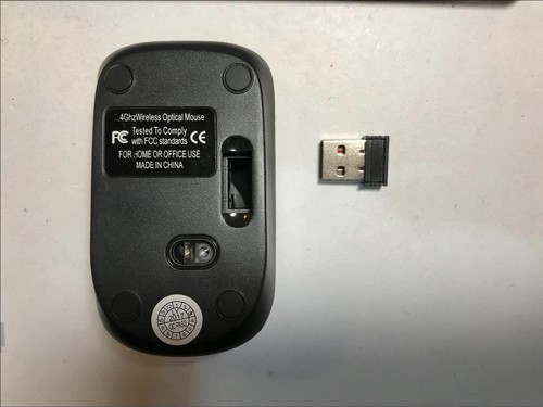 Black Wireless Small Keyboard & Mouse Set for Playstation 3 PS3 Play Station 3 - Picture 4 of 8