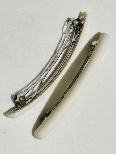 2 * Barrette French Narrow 10.5 cm Long Hair Clips Slide Clip Concorde Hair Tool - Picture 22 of 22