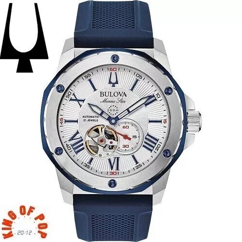 Bulova 98A225 Marine Star Automatic 20 ATM *Express 1/2 Days* - Imagen 1 de 5