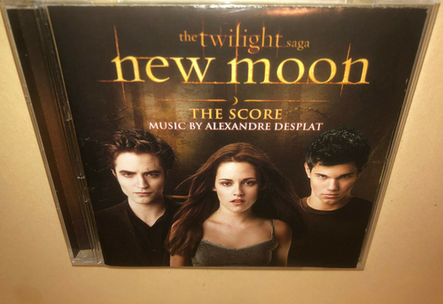 Twilight Saga New Moon CD score Alexandre Desplat soundtrack rob pattinson kstew - Picture 3 of 5