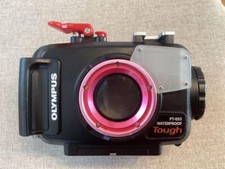 Olympus PT-053 Waterproof Protector Underwater Housing depth 45m for TG-1 TG-2
