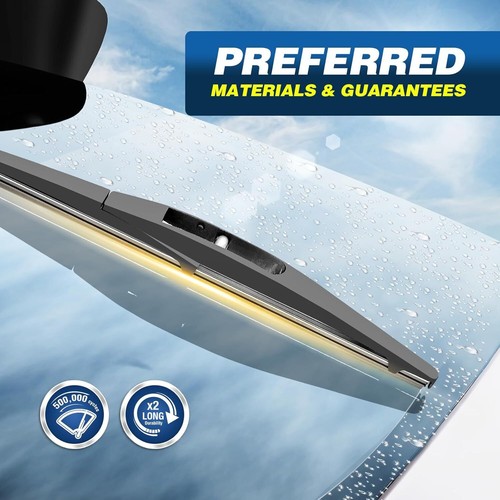 10" Rear Wiper Blade Replacement for Honda HRV 22-16 CRV 24-23/Nissan Leaf 17-11 - Afbeelding 3 van 4