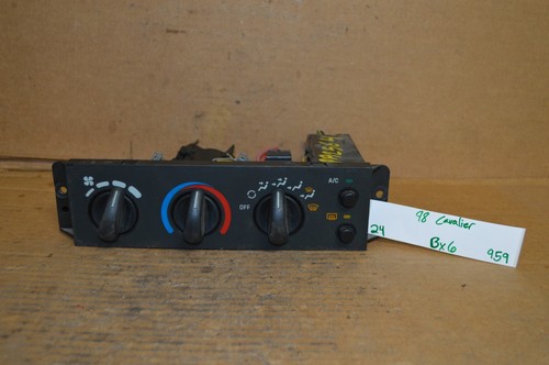 1999 Chevrolet Cavalier Temperature AC Climate 16242871 Control 959-24 Bx 6 - Bild 1 von 3