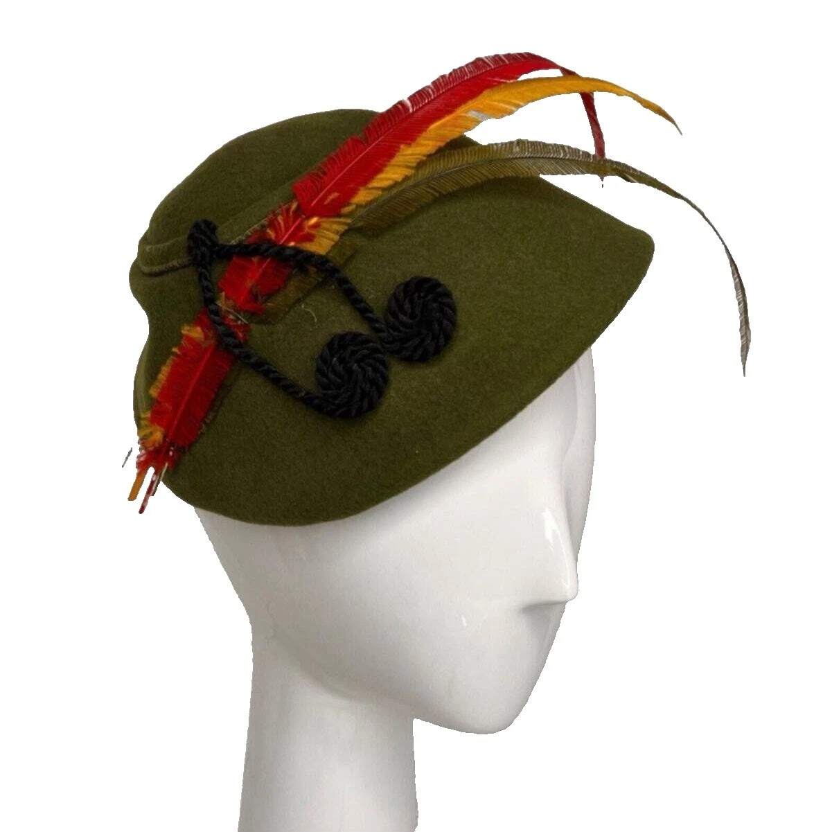 Sombreros vintage Multicolor Cloche para Mujeres