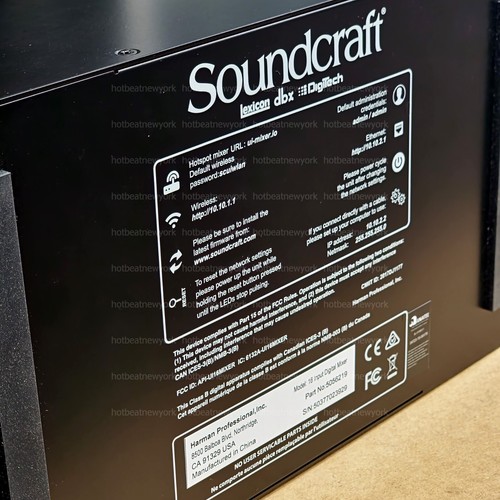 Soundcraft Ui16 16-Input Remote-Controlled Digital Mixer - Picture 3 of 6