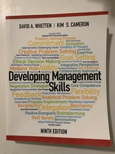 Developing Management Skills by David A. Whetten and Kim S. Cameron (2015,...