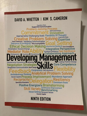 Developing Management Skills by David A. Whetten and Kim S. Cameron ...