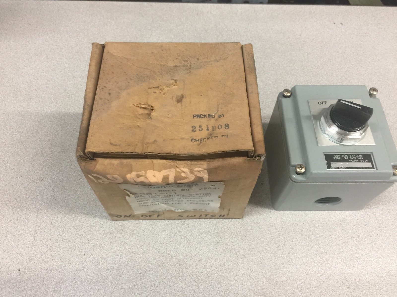 Joslyn Clark 100TCB01 Industrial Control System for sale online