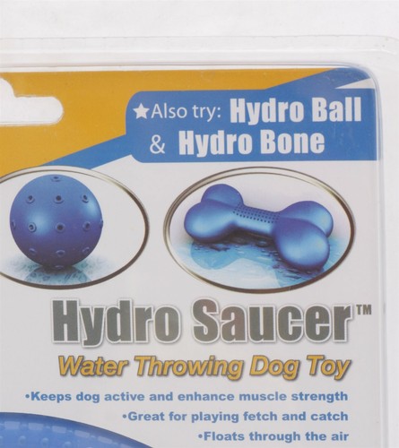 Dog Toy Hydro Saucer Outdoor Water Frisbee throwing toy floats use Wet or Frozen - Picture 5 of 5