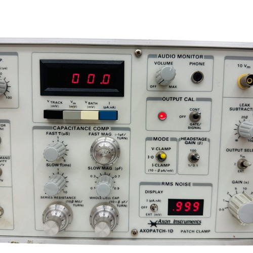 Axon Instruments AXOPATCH-1D Patch Clamp Amplifier Made in USA - Picture 3 of 16