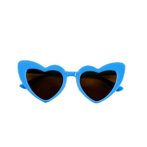Heart Shape Cat Eye Sunglasses Heart Retro Vintage Kids Fashion Shades Eyewe - Picture 20 of 29