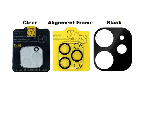 iPhone Rear Camera Len Cover Tempered Glass Protector iPho 13 12 11 Pro Max Mini - Picture 2 of 9