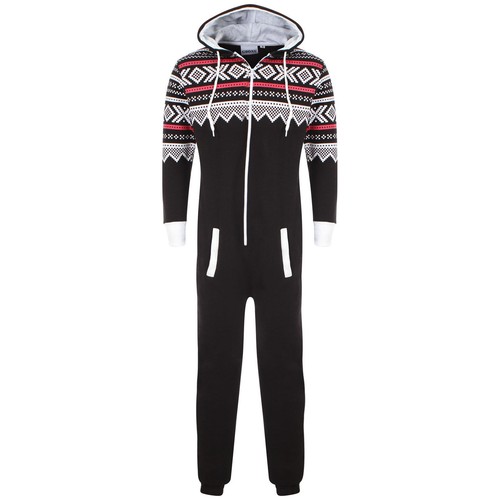 1ONESIE KINDER JUNGEN MÄDCHEN UNI KAPUZE ALL-IN-ONE JUMPSUIT SPIELANZUG GRÖSSEN 5-16 JAHRE - Bild 20 von 21