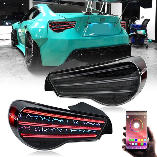 RGB LED Tail Light For Toyota 86/Subaru BRZ/Scion FR-S 2012-2020 Rear Lamps Pair - Bild 21 von 24