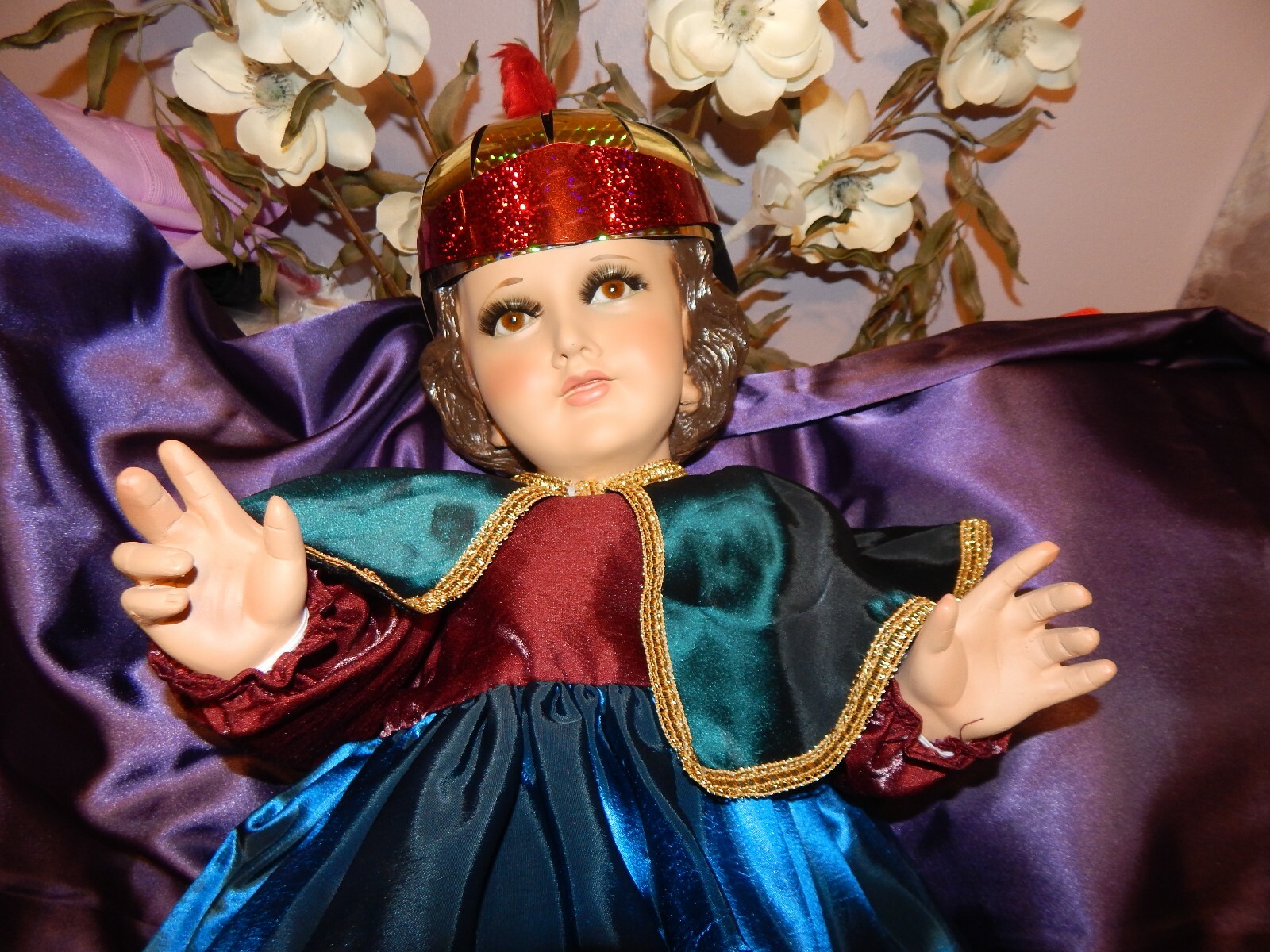 San Martin Caballero Vestido nino Dios medida 40 cms baby Jesus dress set only | eBay San Martin Caballero Vestido nino Dios medida 40 cms baby Jesus dress set only | eBay