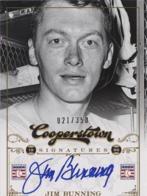 2012 Panini Cooperstown - Jim Bunning #HOF-JBU - 1 of 1
