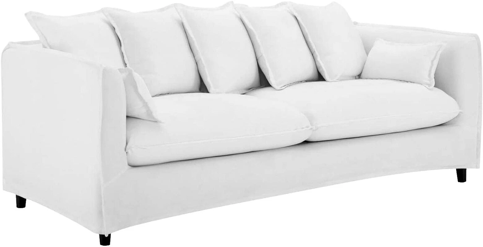 Wooden White Sofas, Armchairs & Couches