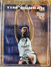 1997 Score Board Basketball Rookies Tim Duncan RC All-American #62 Wake Forest