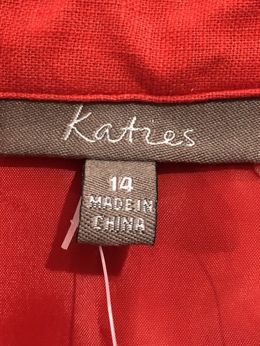 Katie’s Scarlet Shirt Dress, 14, BNWT RRP $69.95 - Picture 5 of 8