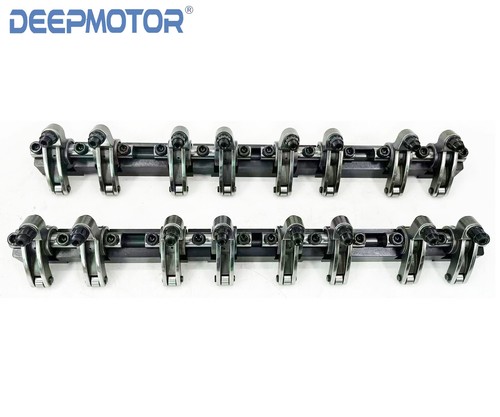 Brazos basculantes de rodillo de montaje de eje de relación 1,5 de acero inoxidable para Chevy SBC 350 400 - Imagen 4 de 5