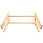 Laptop -Erhöhung Der Halterung Holzlaptop -Stand Laptophalter Aus