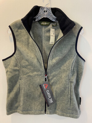 Eddie Bauer Vintage Women's Polartec Sage Vest - Small - New With Tags