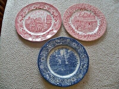 Vintage Dinner Plates Staffordshire Liberty Blue Royal Art Vintage Dinner Plates Staffordshire Liberty Blue Royal Art