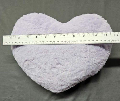 Almohada Corazón, Almohada Suave en Forma de Corazón, Linda Imitación Piel de Conejo Habitación Decorativa - Imagen 6 de 8