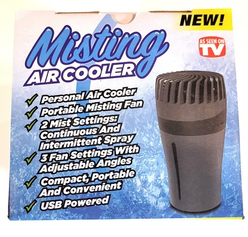 Northern Chill Rechargeable Misting Air Cooler Fan Gray - Picture 5 of 6