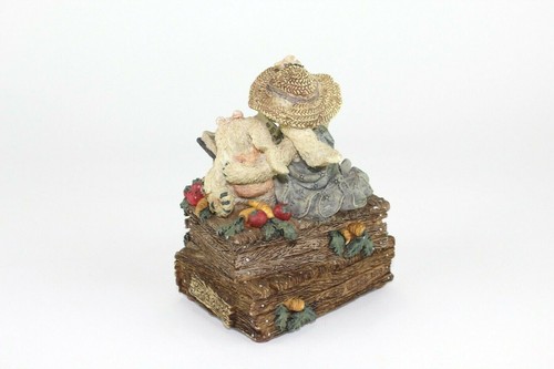 Boyds Bears & Friends Bearstone Collection "You've Got A Friend" Music Box - NEW - Picture 4 of 8