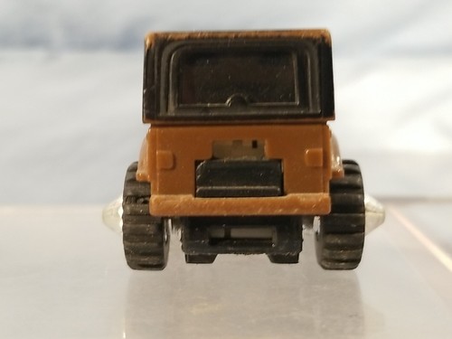 1982 VINTAGE LJN toys Stunt Riders Jeep CJ7 - Pullback Friction Powered Working - Picture 4 of 6